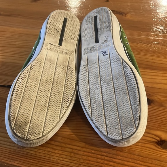 Sperry top slider green men’s size 10 1/2 - Picture 9 of 11